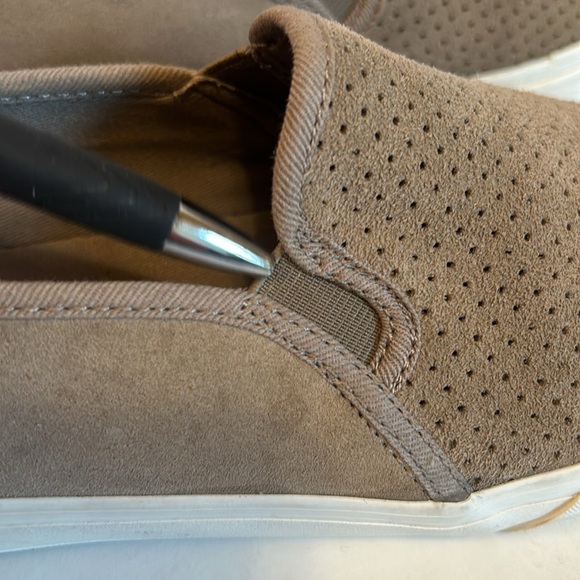 Keds Taupe Vegan Suede Slip-on Sneakers Women’s size 8.5 - Picture 6 of 9